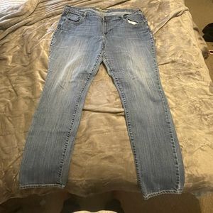 20, old navy, light blue jeans